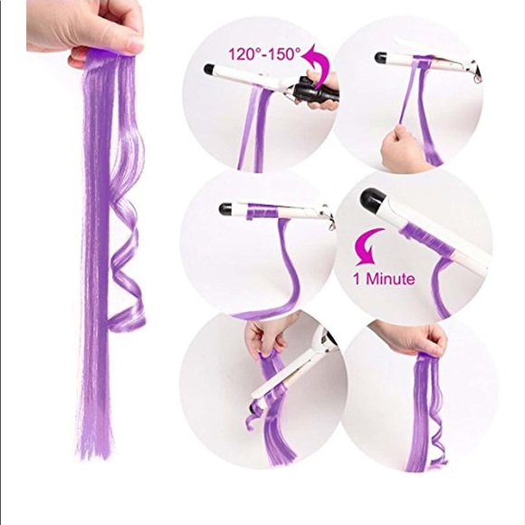 Beautiful Fun 12 Color Clip In Hair Extension - Picture 3 of 5